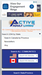 Mobile Screenshot of activeadultliving.com
